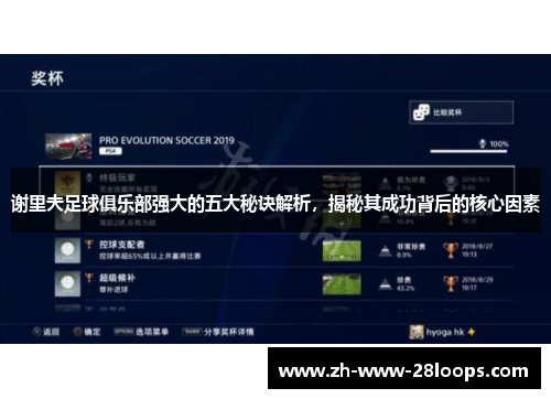 谢里夫足球俱乐部强大的五大秘诀解析，揭秘其成功背后的核心因素